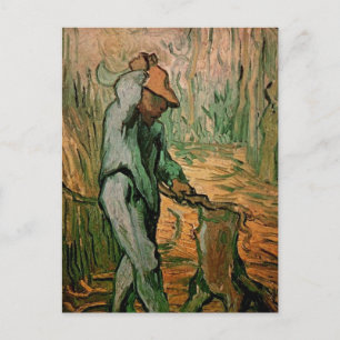 Woodcutter (efter Millet) från Vincent van Gogh Vykort