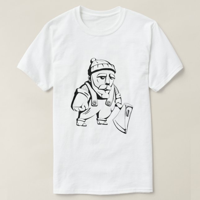 Woodcutter. T Shirt (Design framsida)