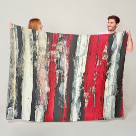 WOODEN BIET FLEECE BLANKET!