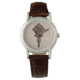 Wooden Hand Cross  Armbandsur