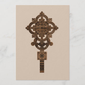 Wooden Hand Cross  Inbjudningar