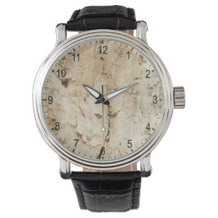 Wooden mönster armbandsur
