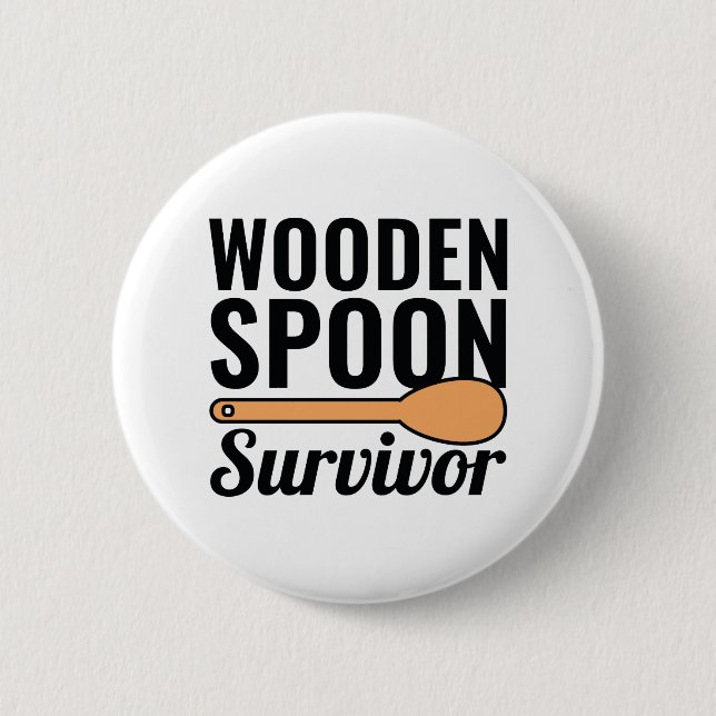 Wooden Spoon Survivor Knapp (Framsida)