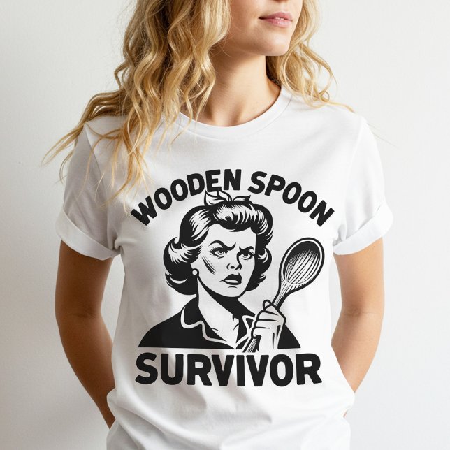 Wooden Spoon Survivor T Shirt (Skapare uppladdad)