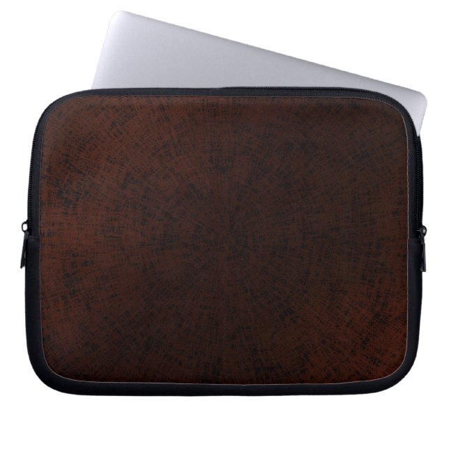 Woodgrain Camo Laptop Sleeve (Framsidan)