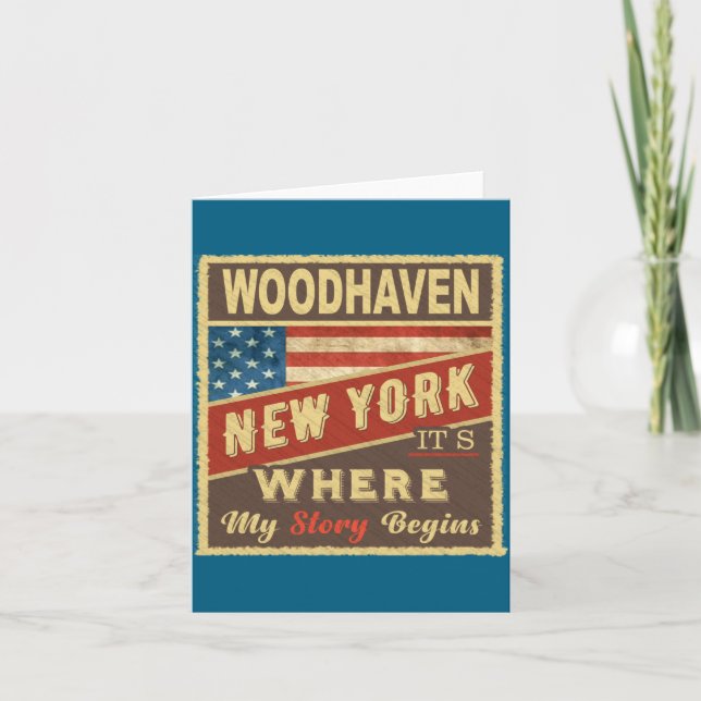Woodhaven Ny Its Where My Story Begins _1  Kort (Framsida)