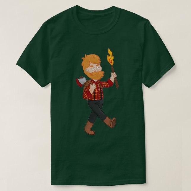 Woodie T Shirt (Design framsida)