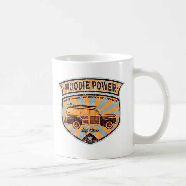 Woodie vagn kaffemugg (Höger)
