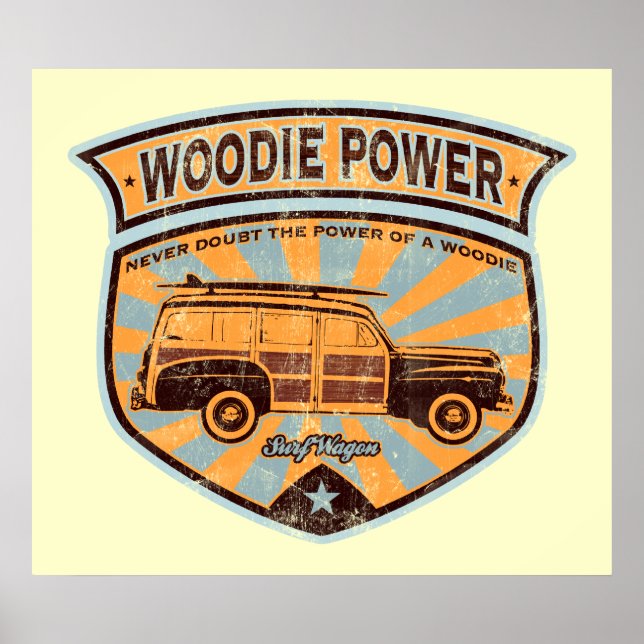 Woodie Wagon poster (Framsidan)
