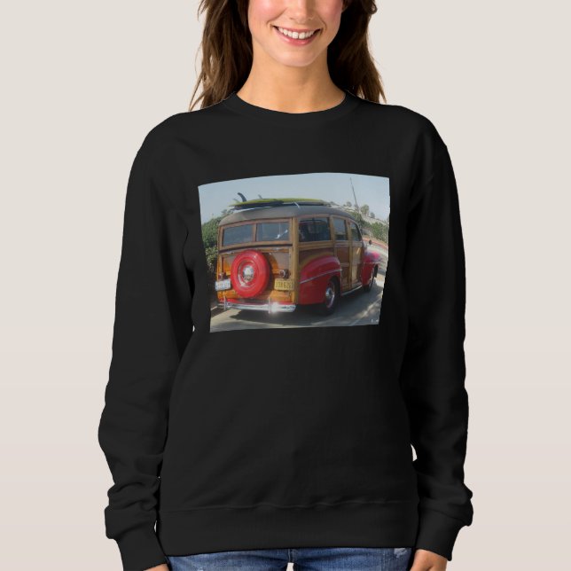 Woodie Wagon T Shirt (Framsida)