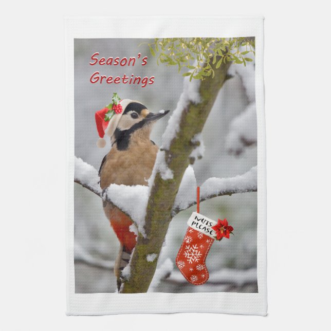Woodies God Kitchen Towel Kökshandduk (Vertikal)