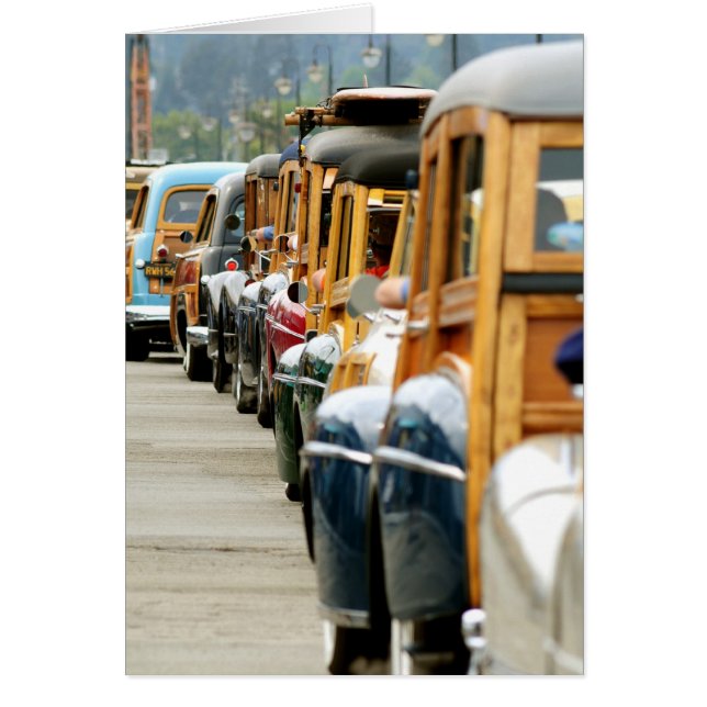 Woodies ställde upp för att gå hälsningskort (Framsidan)