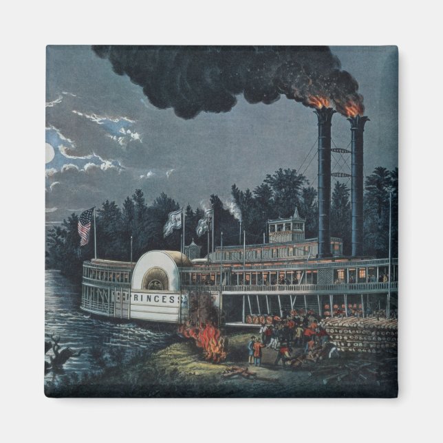 Wooding up' on the Mississippi Magnet (Framsidan)