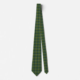 Woodland and Evergreen Plaid Neck Tie Slips