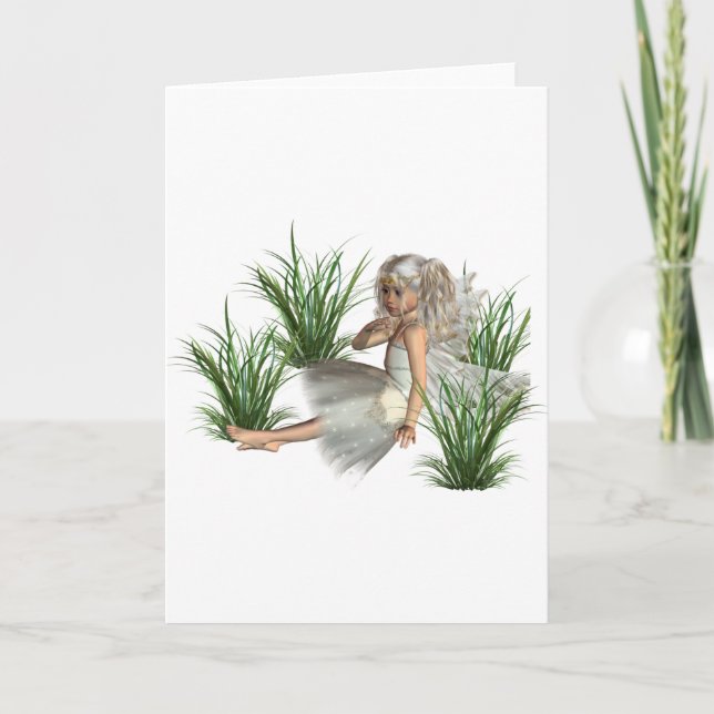 Woodland Angel Greeting Cards Kort (Framsida)