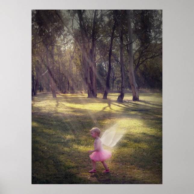 "Woodland Angel" Poster (Framsidan)