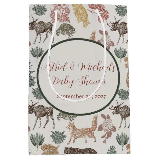 Woodland Animal Baby Shower (Framsidan)