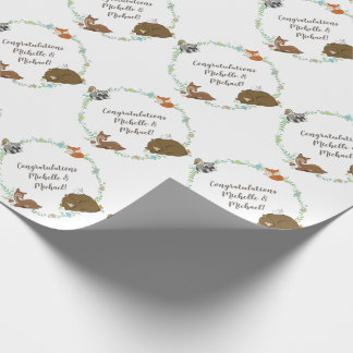 Woodland Animal Baby Shower Presentpapper
