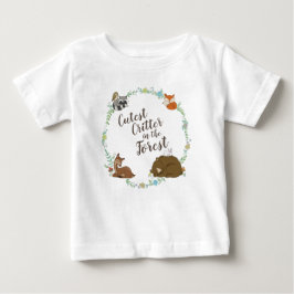 Woodland Animal Baby Shower T Shirt