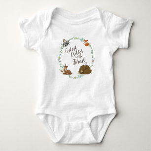 Woodland Animal Baby Shower T Shirt