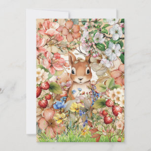 Woodland Animal Tackkort Tack Kort