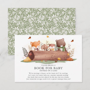 Woodland Animals Bok för Baby Tilläggskort