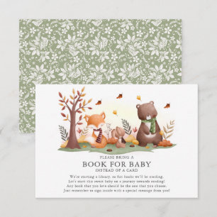 Woodland Animals Bok för Baby Tilläggskort
