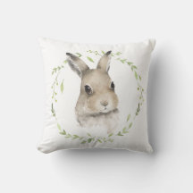 Woodland Animals Bunny Rabbit Watercolor Wandeans