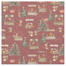 Woodland animals celebrating Xmas - amber Tyg