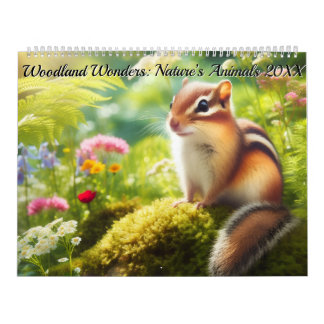 Woodland Animals Kalender