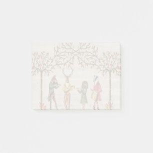 Woodland Animals Minstrel Group Post-it Block