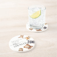 Woodland Animals Modern Baby Shower