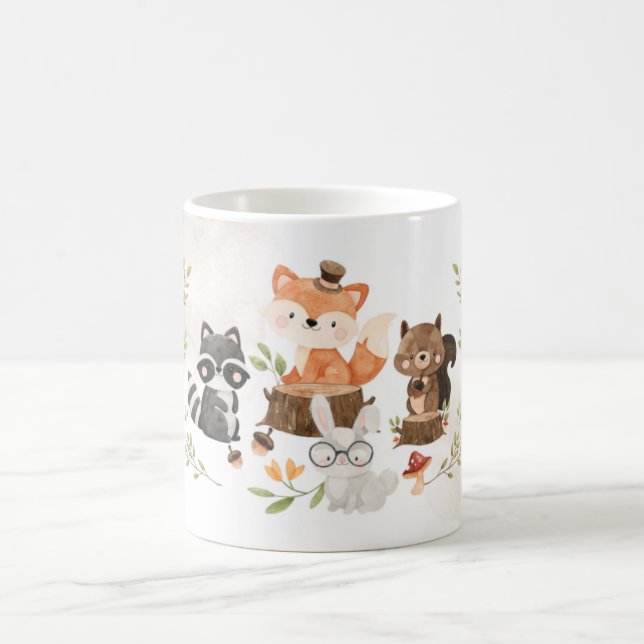 Woodland Animals Mugg (Center)