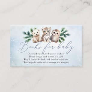 Woodland Animals Oh Baby Winter Bokar for Baby Tilläggskort