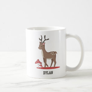 Woodland Animals Personlig Gift Hett Chocolate Kaffemugg