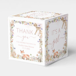 Woodland Animals WildblommBaby Shower Mini Presentaskar