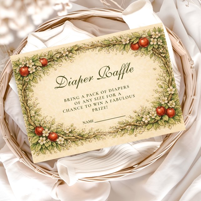 Woodland Apple Storyboo Diapper Raffle Tilläggskort (Skapare uppladdad)