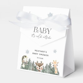 Woodland Baby Det är Kall utanför babyskabinka Presentaskar