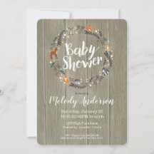 Woodland Baby | Inbjudan till babyvisningsprogram
