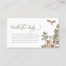 Woodland Baby Shower Bokar for Baby Shower