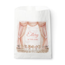 🦊 🩰 Woodland Ballerina Party Favor Bags