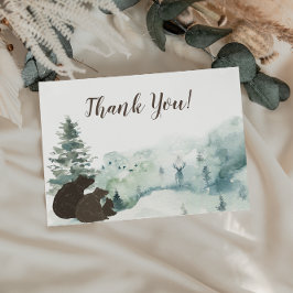 Woodland Bear Tack Momma & Pappa Kort