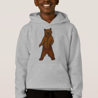Woodland Brown Grizzly Bear