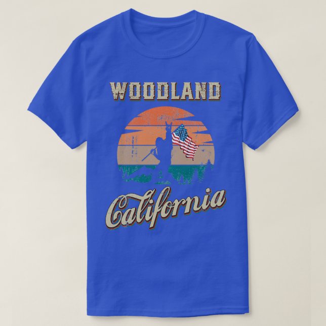 Woodland California T Shirt (Design framsida)