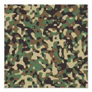 Woodland Camo Fototryck
