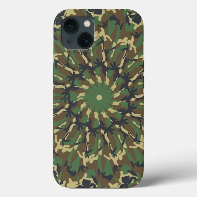Woodland Camo kaleidoscope (Baksida)
