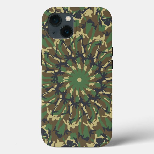 Woodland Camo kaleidoscope (Baksida)