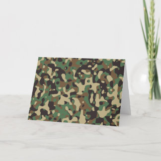 Woodland Camo Kort