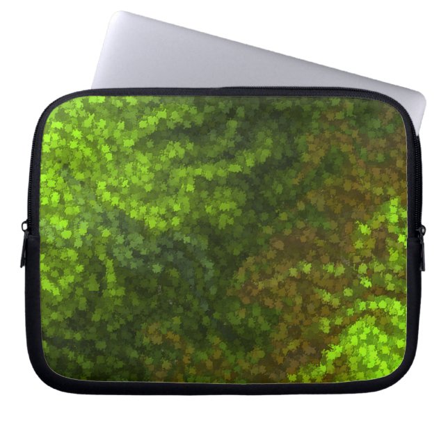 Woodland Camo Laptop Sleeve (Framsidan)