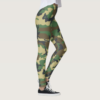 Woodland Camo Leggings